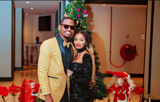 Ben Pol with his wife Anerlisa Muigai