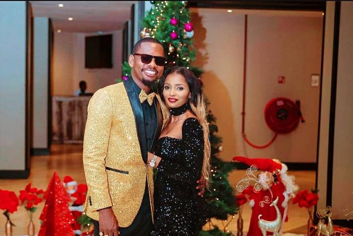 Ben Pol with his wife Anerlisa Muigai