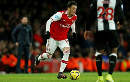 Mesut Ozil has not featured for Arsenal this season