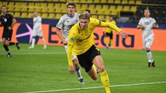 Erling Braut Haaland is recovering from a hip injury in Qatar