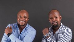 Alex Mwakideu with Jalang'o