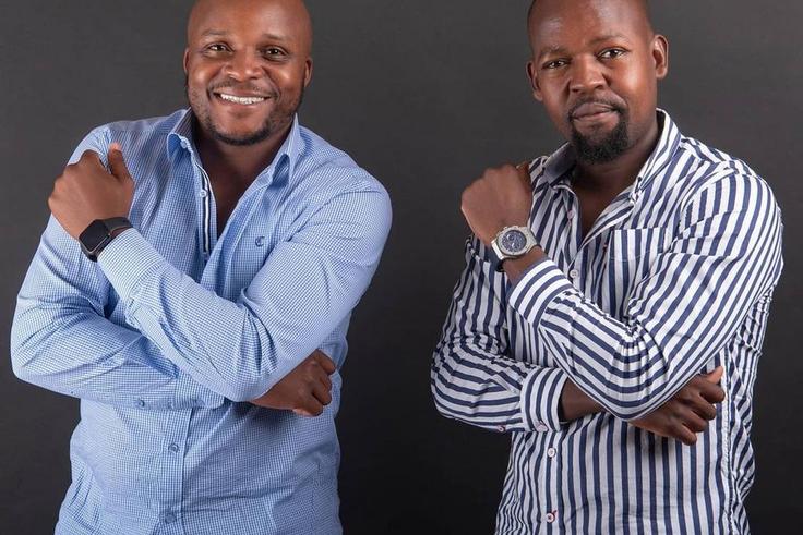 Alex Mwakideu with Jalang'o