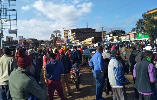Commuters stranded as Nairobi-Ngong matatus strike