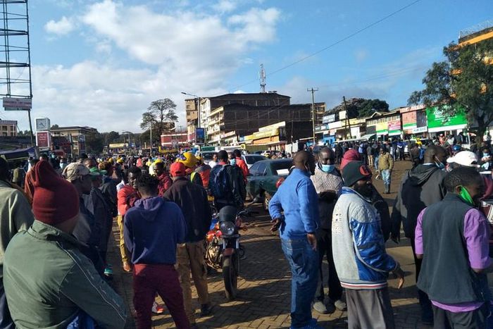 Commuters stranded as Nairobi-Ngong matatus strike