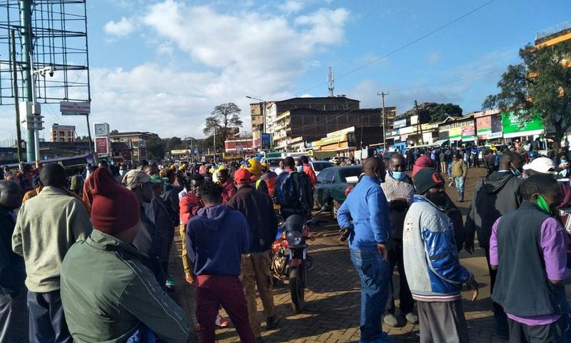 Commuters stranded as Nairobi-Ngong matatus strike