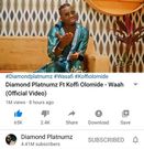 Diamond Platnumz and Koffi Olomide in Waah Video
