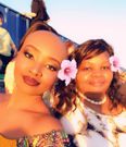 Actress Christine Wawira with her mother