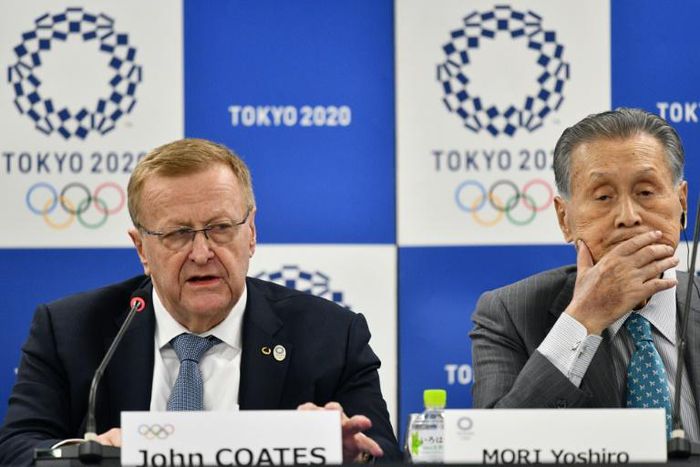 IOC vice president John Coates is adament the Tokyo Olympics will go ahead