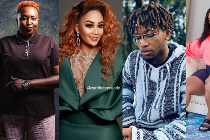 Annitah Raey, Zari Hassan, Kahush and Risper Faith