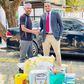 City Politician Alinur Mohamed gifts Omosh Sh60,000 & households worth Sh50,000 (Photos)
