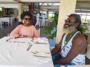 File image of Omar Lali with Tecra Muigai