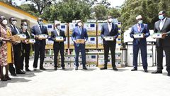 Ministry of Health CAS Rashid Aman when he received donations from IGAD on August 18, 2020