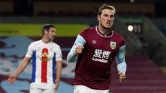 Burnley's New Zealand striker Chris Wood