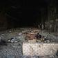 A lonely migrant from Syria on his journey towards Germany, rests in an abandoned railway tunnel in Belgrade