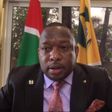 Nairobi Governor Mike Sonko during a virtual session with the Senate Health Committee