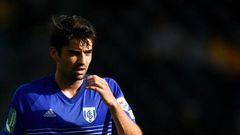 Enzo Zidane, seen here playing for Lausanne, is reportedly on the verge of joining German second divison side Erzgebirge Aue