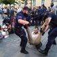 Warsaw police said  48 people were arrested during the protest