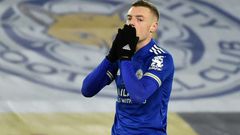 Jamie Vardy is sidelined after groin surgery