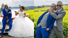 Comedian Njugush’s younger Brother weds longtime girlfriend in an exquisite affair (Photos)