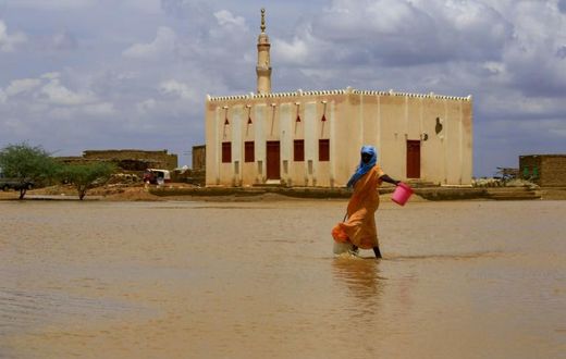 Torrential rains and flooded have battered Sudan this week leaving at least 30 people dead