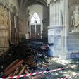 Artefacts and paintings were lost in the fire, as well as the 17th century organ -- a star attraction of the cathedral