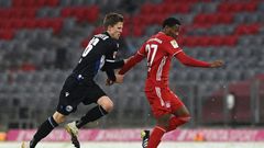 Austria defender David Alaba (R) confirmed Tuesday he will leave Bayern Munich at the end of the season