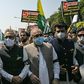 Pakistani President Arif Alvi led a rally in solidarity with the people of Indian-administered Kashmir in Islamabad
