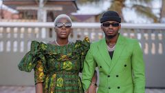 Diamond’s sister Queen Darleen reveals her all grown baby bump for the first time