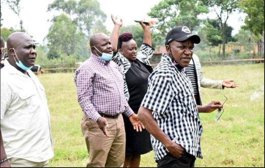 Boony Khalwale with Ben Washiali at a recent event