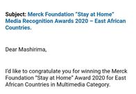 Citizen TV’s Mashirima Kapombe & Dorcas Wangira win international award