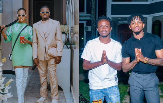 Tanasha Donna, Diamond Platnumz and Bahati