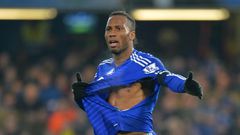 Didier Drogba won the Premier League title four times with Chelsea