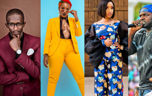 Njugush, Femi One, Anita Nderu and Khaligrah Jones