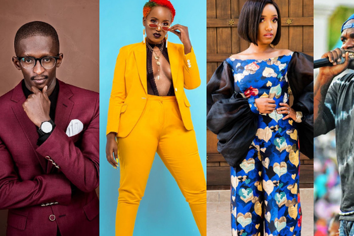 Njugush, Femi One, Anita Nderu and Khaligrah Jones
