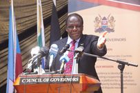 Council of Governors chair Wycliffe Oparanya