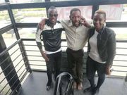 Omosh with Guardian Angel and his wife Esther Musila
