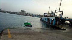 Trailer plunges into the Indian Ocean (Photo/Courtesy)