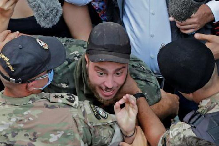 Macron visited shell-shocked Beirut, pledging support and urging change after a massive explosion devastated the Lebanese capital