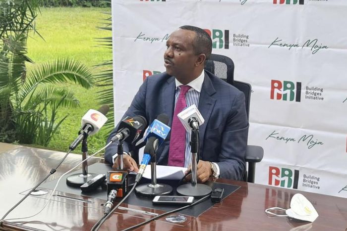 BBI Secretariat co-chair Dennis Waweru