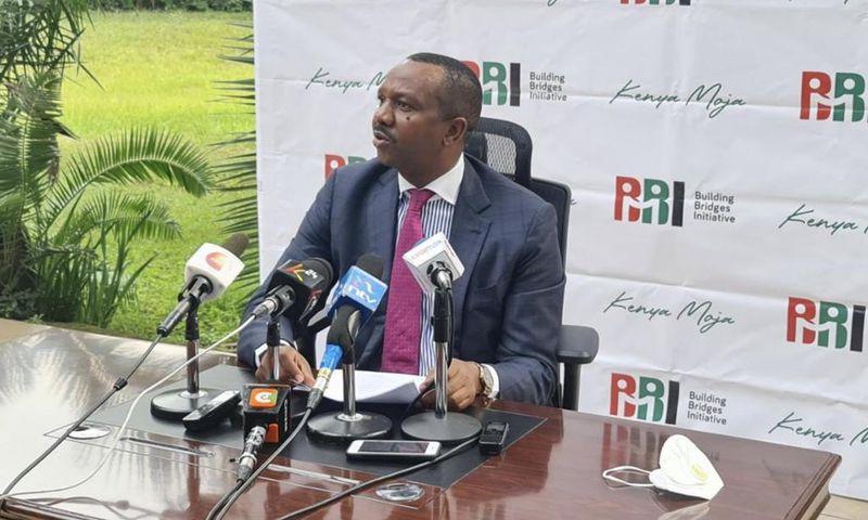 BBI Secretariat co-chair Dennis Waweru