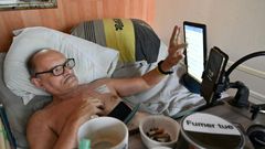 Alain Cocq has had nine operations in four years