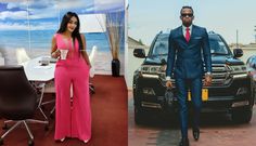 Zari Hassan with Diamond Platnumz