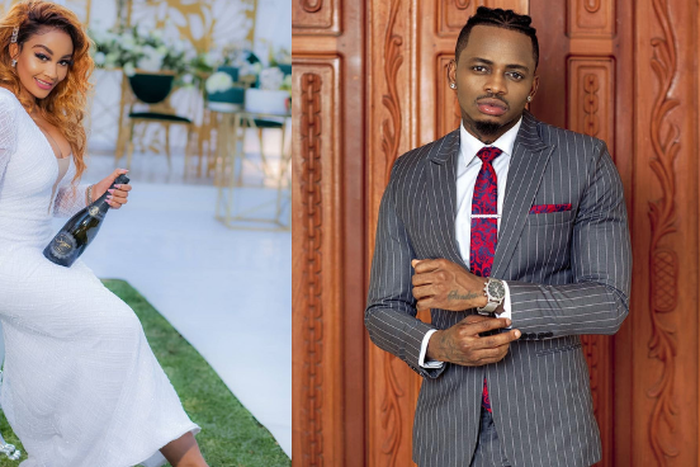 Zari Hassan with Diamond Platnumz