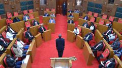 Nakuru County Assembly chambers during a past session