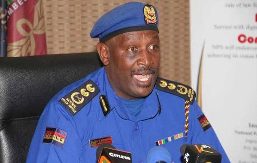 Inspector General Hillary Mutyambai