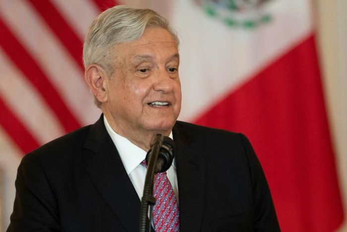 Mexican President Andres Manuel Lopez Obrador (pictured July 2020) said his predecessor Enrique Pena Nieto should testify about accusations that multi-million-dollar bribes from Brazil's Odebrecht financed his successful 20`1 presidential campaign