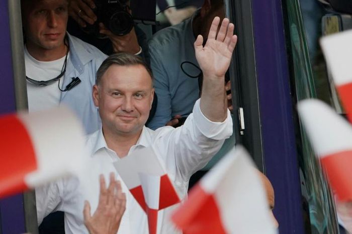 The incumbent Duda won the first round comfortably, but polls suggest the second-round vote will be close