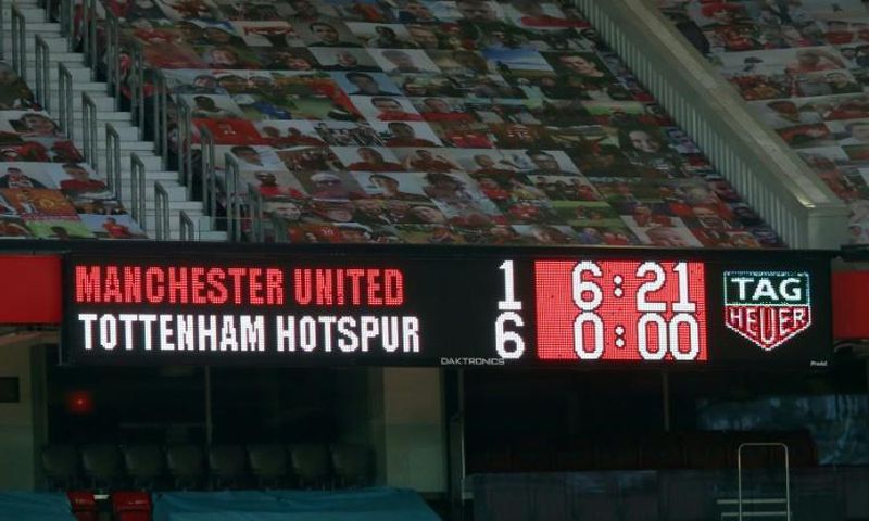 Jose Mourinho's Tottenham inflicted Manchester United's worst defeat for nine years with a 6-1 win at Old Trafford on Sunday