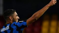 Inter Milan defender Achraf Hakimi has tested negative for coronavirus