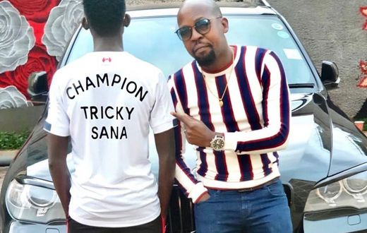 MCA Tricky shows up at Milele FM studios as he gears up to join Alex Mwakideu (Photo)